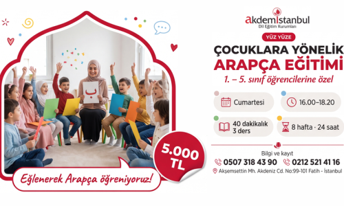 İlkokul Öğrencilerine Yönelik Arapça Eğitim Programı
